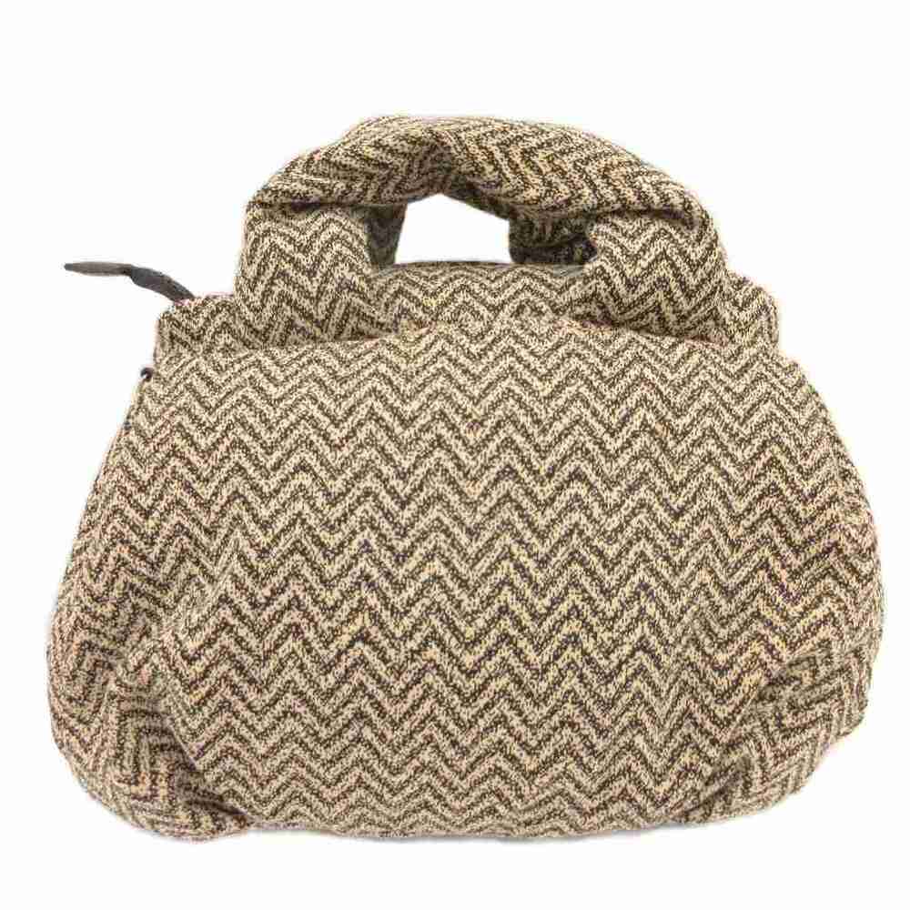 See by Chloe Handbag charm herringbone beige black YJ